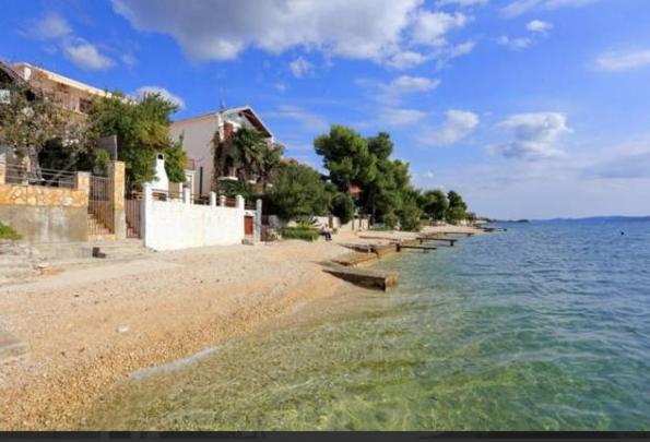 House First Row By The Sea Villa Bibinje Esterno foto