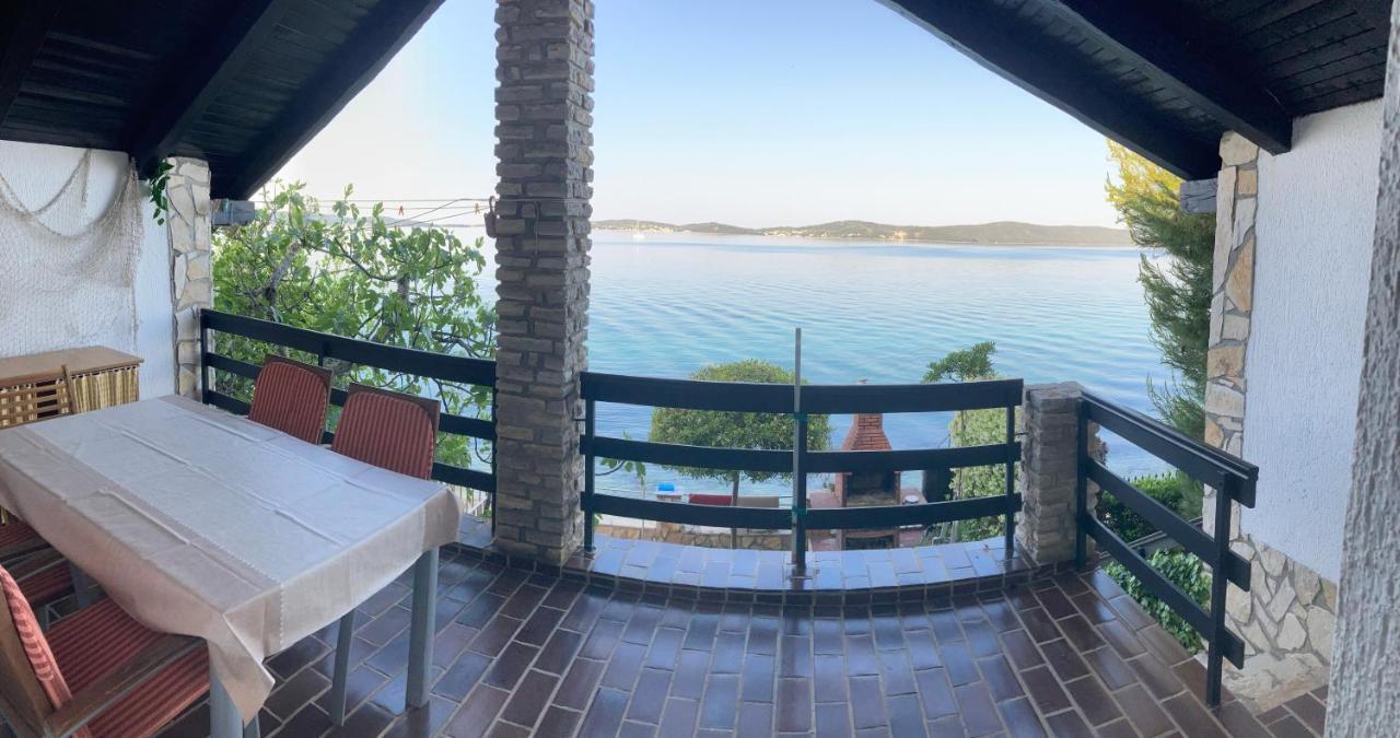 House First Row By The Sea Villa Bibinje Esterno foto